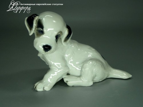 Купить фарфоровые статуэтки Rosenthal, Щенок терьера, Германия